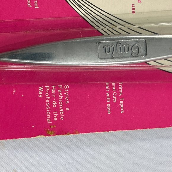 Vintage Gayla Metal Hair Shaper with Blade New Old Stock - Picture 5 of 8